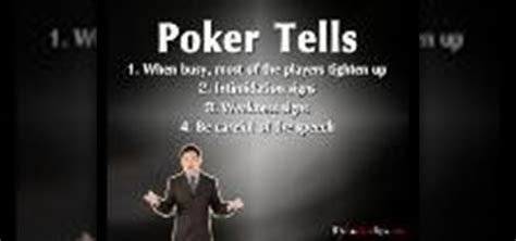 poker tells fbi agent